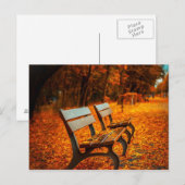 Herbstpostkarte Postkarte (Vorne/Hinten)