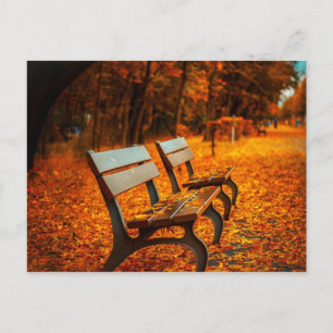 Herbstpostkarte Postkarte