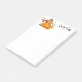 Herbstpostnotizen Post-it Klebezettel (angewinkelt)