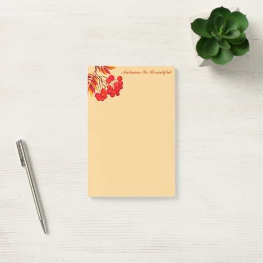 Herbstpostnotizen Post-it Klebezettel (Büro)