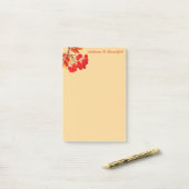 Herbstpostnotizen Post-it Klebezettel (Auf Schreibtisch)