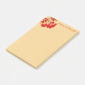 Herbstpostnotizen Post-it Klebezettel (angewinkelt)