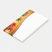 Herbstpostnotizen Post-it Klebezettel (angewinkelt)