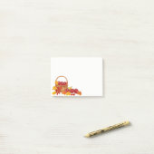 Herbstpostnotizen Post-it Klebezettel (Auf Schreibtisch)