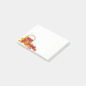 Herbstpostnotizen Post-it Klebezettel (angewinkelt)