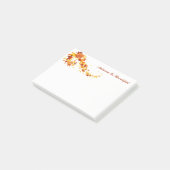 Herbstpostnotizen Post-it Klebezettel (angewinkelt)