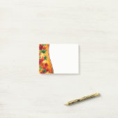 Herbstpostnotizen Post-it Klebezettel (Auf Schreibtisch)