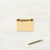 Herbstpostnotizen Post-it Klebezettel (Auf Schreibtisch)