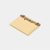 Herbstpostnotizen Post-it Klebezettel (angewinkelt)