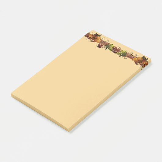 Herbstpostnotizen Post-it Klebezettel (angewinkelt)