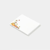 Herbstpostnotizen Post-it Klebezettel (angewinkelt)