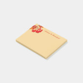 Herbstpostnotizen Post-it Klebezettel (angewinkelt)