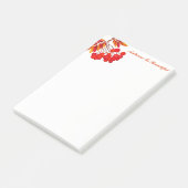 Herbstpostnotizen Post-it Klebezettel (angewinkelt)