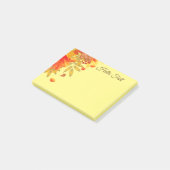 Herbstpostnotizen Post-it Klebezettel (angewinkelt)