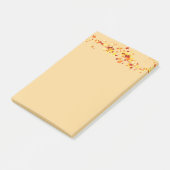 Herbstpostnotizen Post-it Klebezettel (angewinkelt)