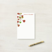 Herbstpostnotizen Post-it Klebezettel (Auf Schreibtisch)