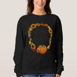 Herbstpracht Süße Herbstblätter Kürbisse W Sweatshirt