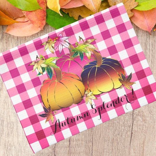 Herbstpracht Whimsical Geschirrtuch