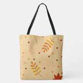 Herbstpreis: sinkende Farben steigen an Lächeln Tasche (Rückseite)