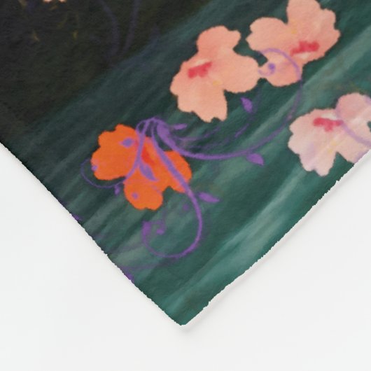 Herbstprinzen Fleecedecke (Ecke)