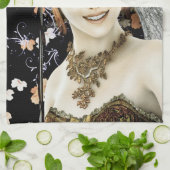 Herbstprinzen Geschirrtuch (Gefaltet)