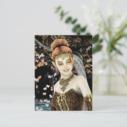 Herbstprinzen Postkarte (Stehend Vorderseite)