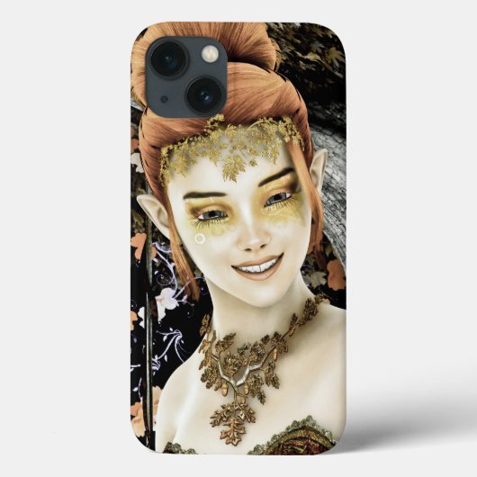 Herbstprinzessin Case-Mate iPhone Hülle (Rückseite)
