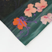 Herbstprinzessin Fleecedecke (Ecke)