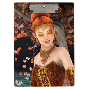 Herbstprinzessin Klemmbrett