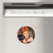 Herbstprinzessin Magnet (In Situ (Geschirrspüler))