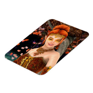 Herbstprinzessin Magnet