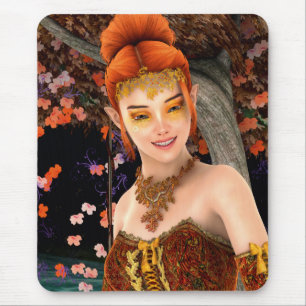 Herbstprinzessin Mousepad