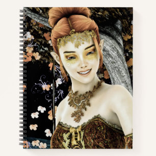 Herbstprinzessin Notizblock