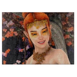 Herbstprinzessin Schneidebrett