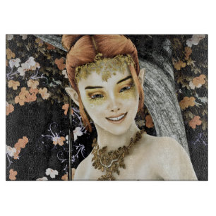 Herbstprinzessin Schneidebrett