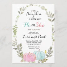 Herbstpumpen fallen Gender-Aufklärung