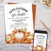 Herbstpumpen Lasse Erntedank sammeln Einladung