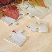 Herbstpumpen mit Blätter Puzzle (Seite)