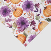 Herbstpumpen und Blume fallen Seidenpapier (Ausschnitt)