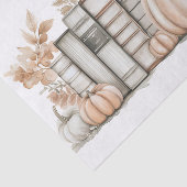 Herbstpumpen und Blume fallen Seidenpapier (Ausschnitt)