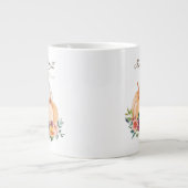 Herbstpumpen und Blume Jumbo-Tasse (Vorderseite)