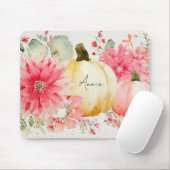 Herbstpumpen und Blume Mousepad (Mit Mouse)