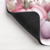 Herbstpumpen und Blume Mousepad (Ecke)