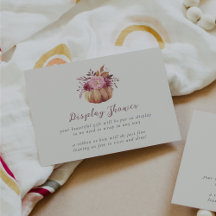 Herbstpumpen & Wildblumen Herbstdusche