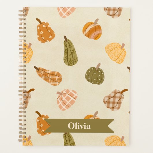 Herbstpumpenflasche - Rustikaler Fall-Kern Planer (Vorderseite)