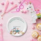 Herbstpumpenzüchter Tiertraktor Pappteller (Party)