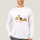 Herbstpup & Pumpkins Tri-Blend Shirt (Vorderseite)