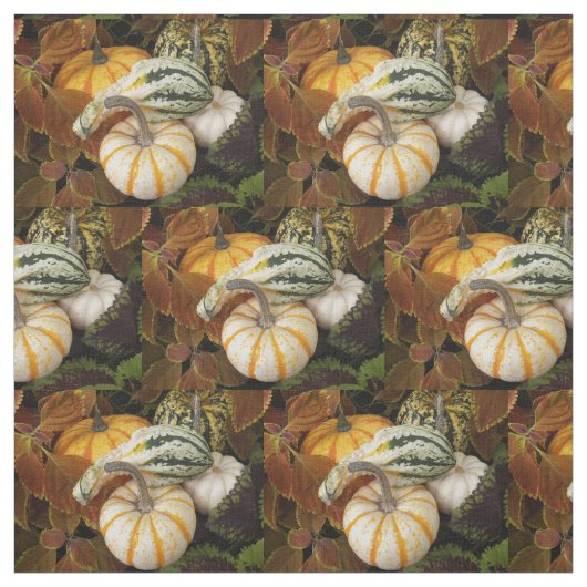 Herbstquash still Life Foto Muster Stoff (Muster)
