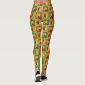 Herbstquilt-Leggings Leggings (Rückseite)