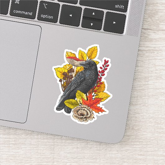 Herbstrabe 2 aufkleber (Detail)